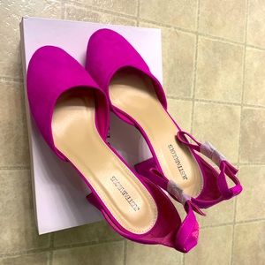 JustFab, Fuchsia, Size 11